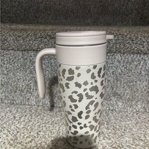 Leopard Print Travel Mug